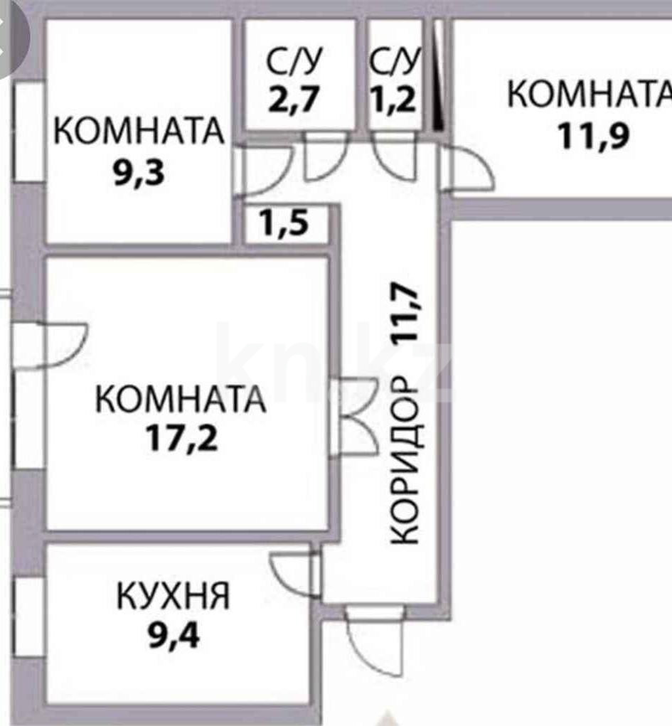 Продажа 3-комнатной квартиры 64 м в Петропавловске, Жукова, дом 7 за 28 140  000 ₸ - объявление 3127211 | Kn.kz