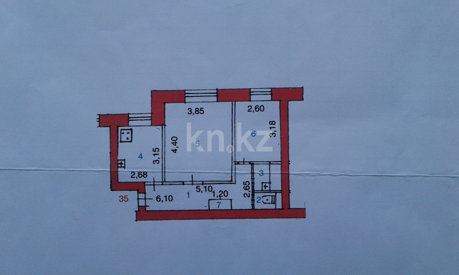 Продажа 2-комнатной квартиры 49 м в Усть-Каменогорске, Набережная  Славского, дом 22 за 22 000 000 ₸ - объявление 3295036 | Kn.kz