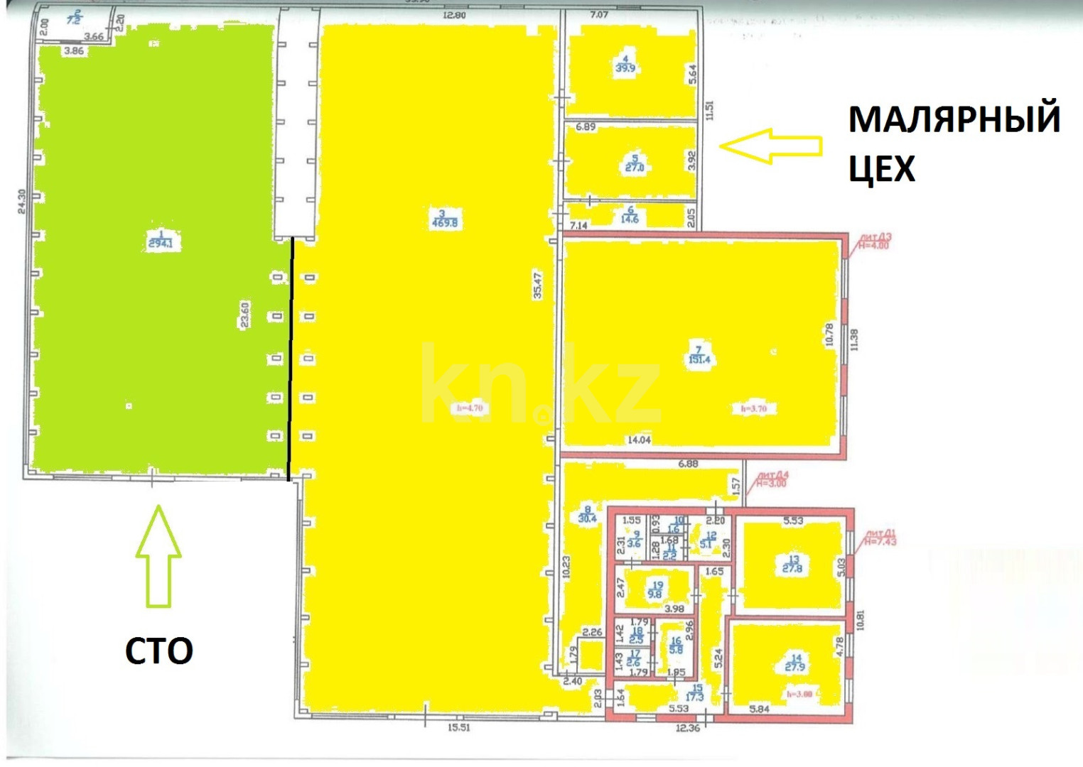 Аренда здания 1200 м в Алматы, Рыскулова, дом 139в за 4 167 ₸ за м² -  объявление 3350074 | Kn.kz