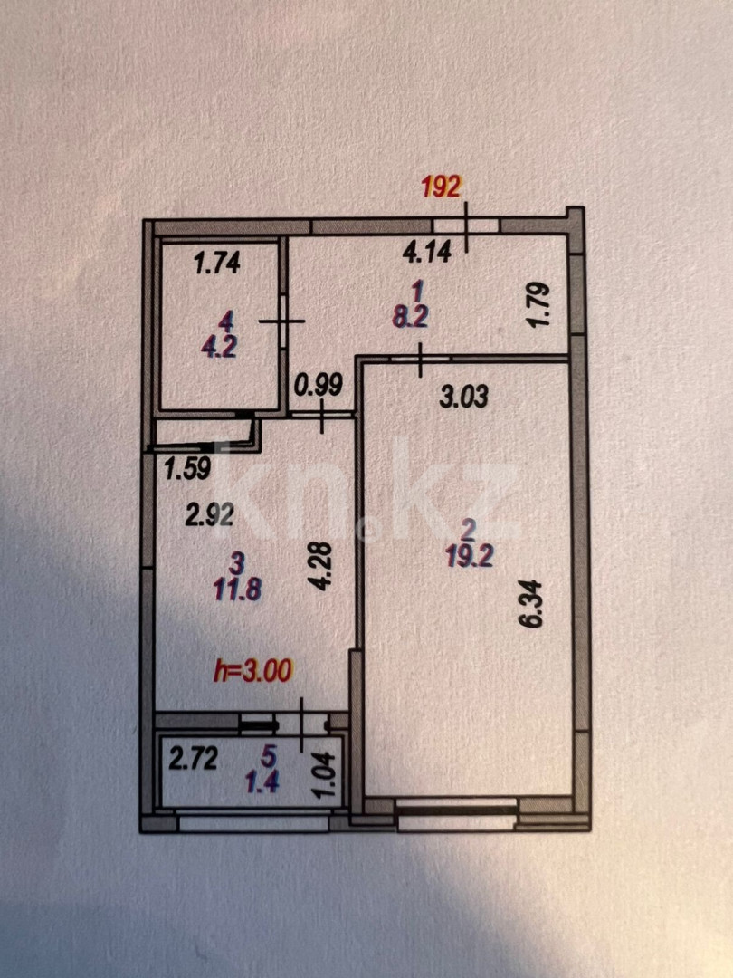 Продажа 1-комнатной квартиры 45 м в Астане, Толе би, дом 25/1 - Улы Дала за  21 000 000 ₸ - объявление 3360282 | Kn.kz