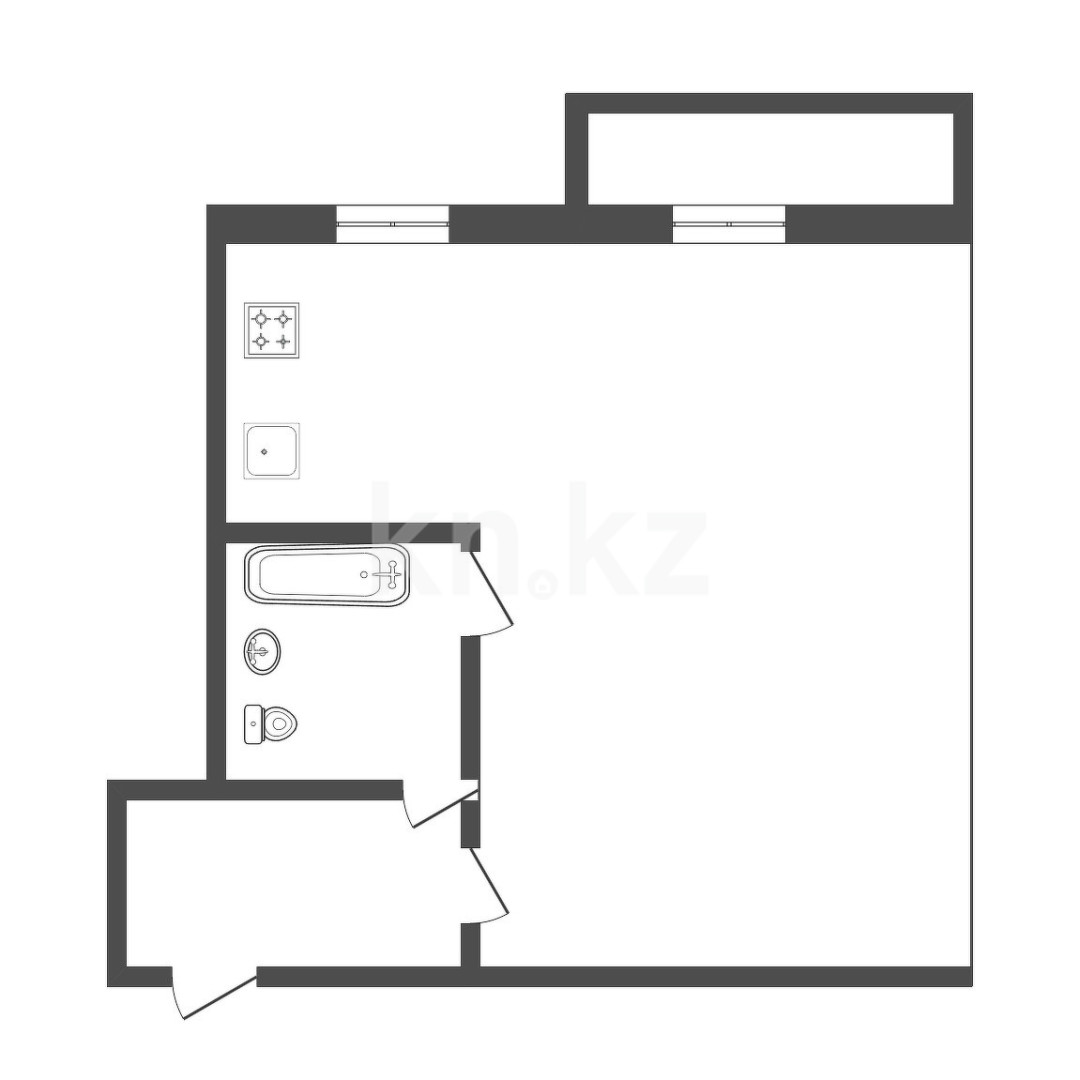 Продажа 1-комнатной квартиры 32 м в Петропавловске, Интернациональная, дом  35 за 12 150 000 ₸ - объявление 3368099 | Kn.kz