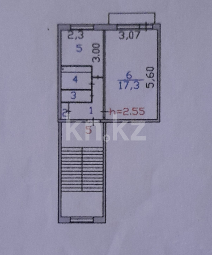 Продажа 1-комнатной квартиры 30 м в Шахтинске, 40 лет победы, дом 54/1 за 4  500 000 ₸ - объявление 3391475 | Kn.kz