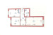 Продажа 2-комнатной квартиры, 57 м, Отырар, дом 10 - Валиханова в Астане