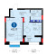 Продажа 1-комнатной квартиры, 42.3 м, Аль-Фараби, дом 9 в Астане