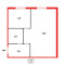 Продажа 1-комнатной квартиры, 29 м, 17 мкр-н, дом 47 в Караганде - фото 9
