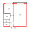 Продажа 1-комнатной квартиры, 30 м, 23 мкр-н, дом 20 в Караганде - фото 19