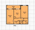 Продажа 2-комнатной квартиры, 66 м, Кабанбай батыра, дом 46 в Астане