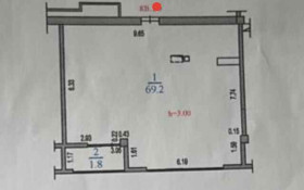 Продажа 2-комнатной квартиры, 70 м, Айтиева, дом 154