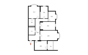 Продажа 5-комнатной квартиры, 155 м, Габдуллина, дом 16