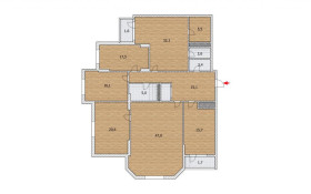 Продажа 5-комнатной квартиры, 194 м, Абая, дом 45