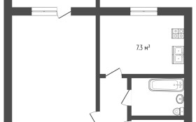 Продажа 1-комнатной квартиры, 34 м, Казахстанской Правды, дом 122