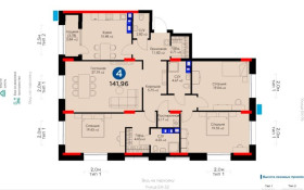 Продажа 4-комнатной квартиры, 142 м, Е 900 улица, дом 2