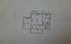 Продажа 2-комнатной квартиры, 54 м, Голубые Пруды мкр-н, дом 15
