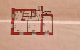 Продажа 3-комнатной квартиры, 62 м, Егорова, дом 7