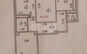Продажа 3-комнатной квартиры, 72 м, Рыскулбекова, дом 16