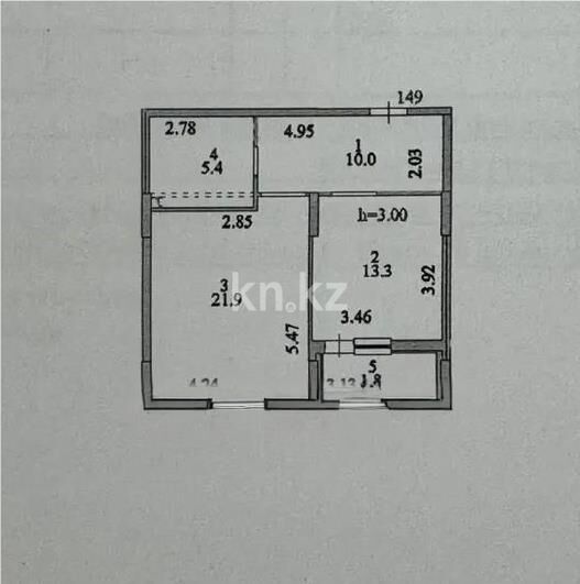 Продажа 1-комнатной квартиры, 52.4 м² - Продажа однокомнатных квартир в р-не Сарайшык Астаны - страница 8 фото 6 из 6