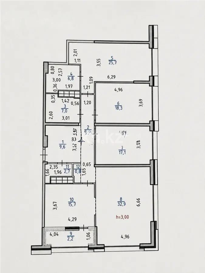 Продажа 4-комнатной квартиры, 150 м² - Продажа четырехкомнатных квартир в Казахстане фото 2 из 2