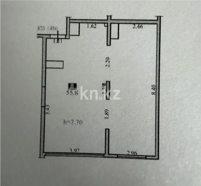 Продажа 2-комнатной квартиры, 56 м² - Продажа двухкомнатных квартир от собственников в Казахстане фото 5 из 5
