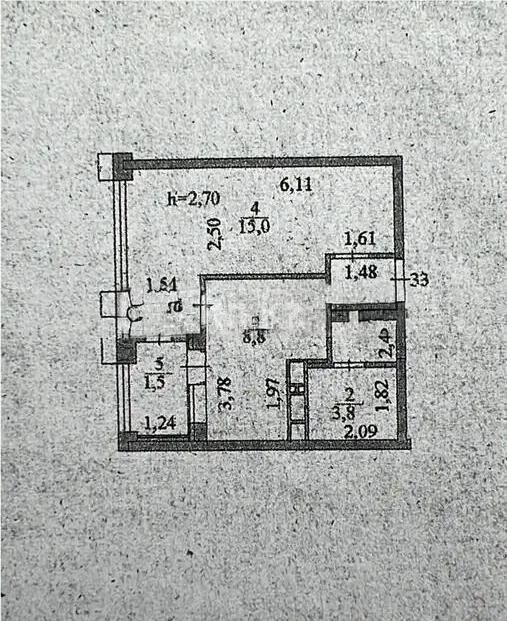 Продажа 1-комнатной квартиры, 32.8 м² - Продажа однокомнатных квартир в р-не Сарайшык Астаны - страница 10 фото 4 из 4