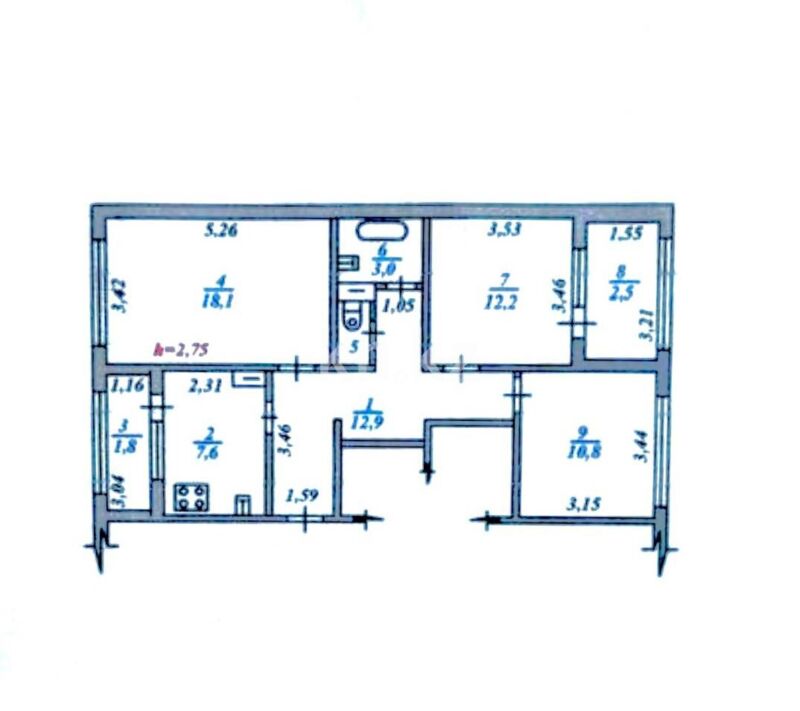 Продажа 3-комнатной квартиры, 72 м² - Продажа квартир в панельном доме в Алматы - страница 75 фото 2 из 29