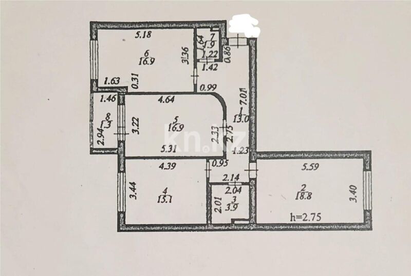 Продажа 3-комнатной квартиры, 90 м² - Продажа квартир в Астане - страница 305 фото 10 из 10