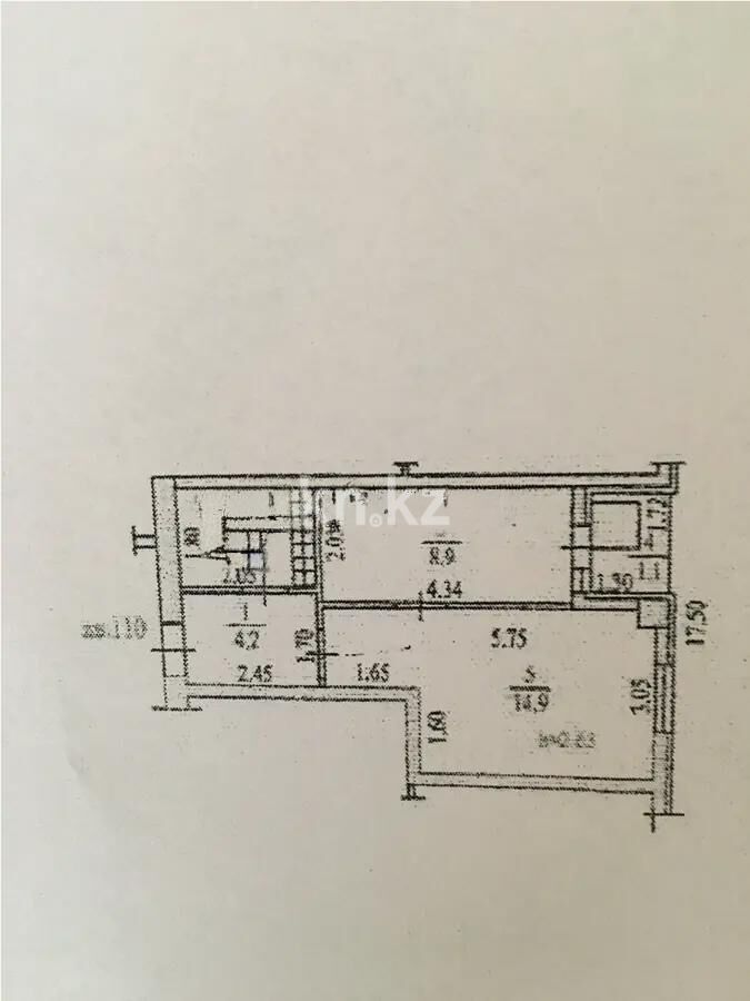 Продажа 1-комнатной квартиры, 33 м² - Продажа однокомнатных квартир в Наурызбайском р-не Алматы - страница 20 фото 4 из 4