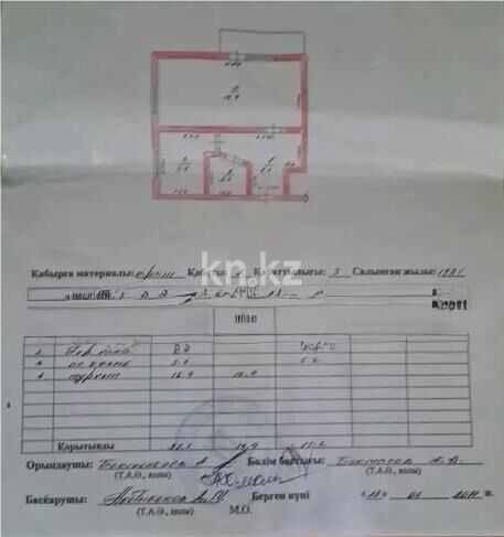 Продажа 1-комнатной квартиры, 32 м² - Продажа квартир в Казахстане - страница 16 фото 3 из 3