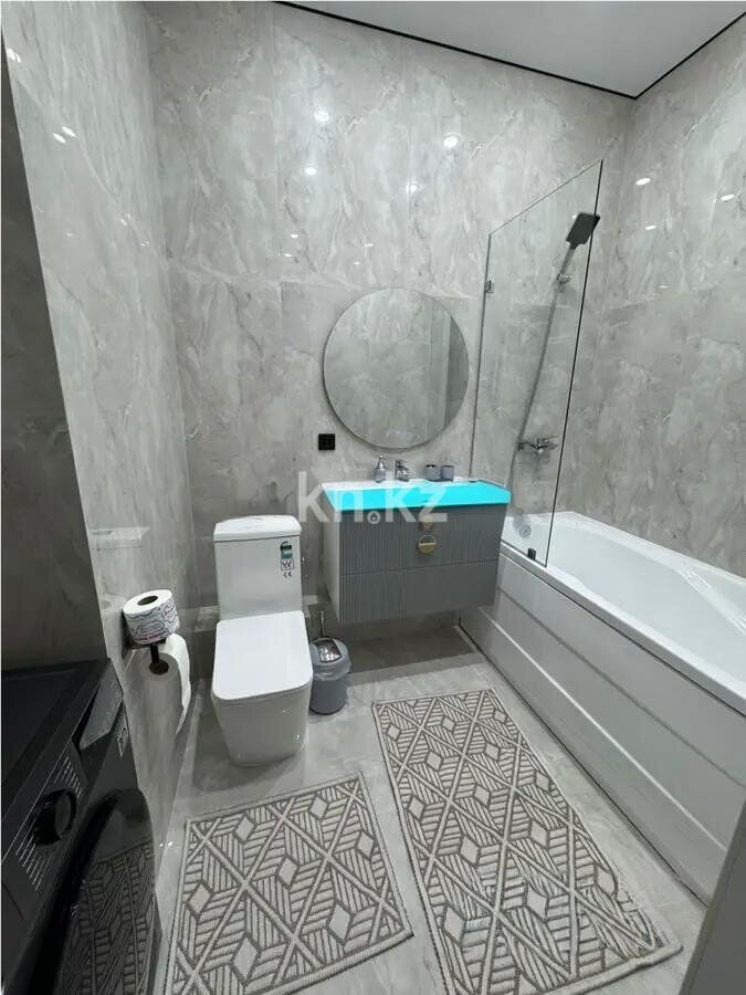 Продажа 1-комнатной квартиры, 42 м² - Продажа квартир в монолитно-каркасном доме в Алматы фото 3 из 4