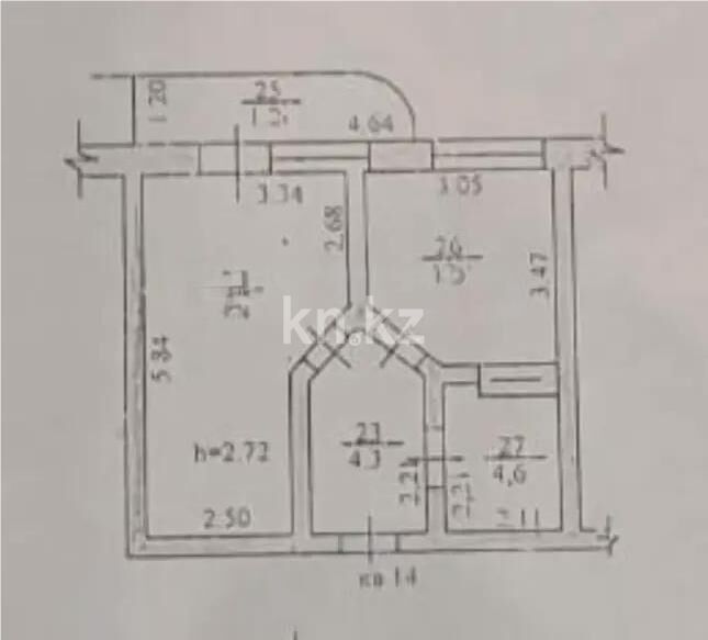 Продажа 1-комнатной квартиры, 40 м² - Продажа однокомнатных квартир в Ауэзовском р-не Алматы - страница 8 фото 4 из 4