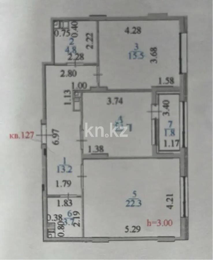 Продажа 2-комнатной квартиры, 75 м² - Продажа двухкомнатных квартир в р-не Есиль Астаны - страница 45 фото 4 из 4