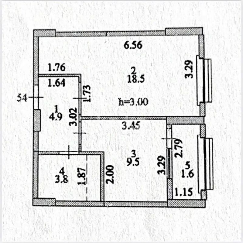 Продажа 1-комнатной квартиры, 38.3 м² - Продажа квартир в Казахстане - страница 133 фото 1 из 1