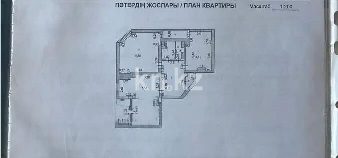 Продажа 3-комнатной квартиры, 106 м² - Продажа трехкомнатных квартир в р-не Сарыарка Астаны - страница 3 фото 7 из 7