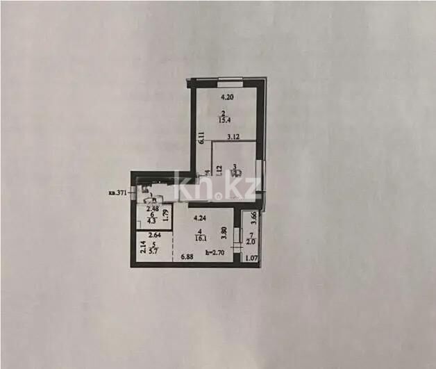 Продажа 3-комнатной квартиры, 69 м² - Продажа квартир в новостройках Астаны - страница 11 фото 4 из 4