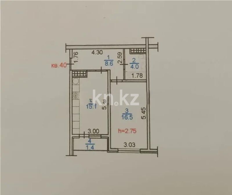 Продажа 1-комнатной квартиры, 46 м² - Продажа однокомнатных квартир в Алатауском р-не Алматы - страница 24 фото 5 из 5