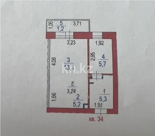 Продажа 1-комнатной квартиры, 30.5 м² - Продажа квартир в Астане - страница 3 фото 6 из 6