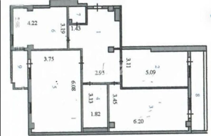 Продажа 3-комнатной квартиры, 98.7 м² - Продажа квартир в Астане - страница 49 фото 7 из 7