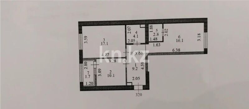 Продажа 2-комнатной квартиры, 61 м² - Продажа квартир от собственников в Астане - страница 14 фото 1 из 1