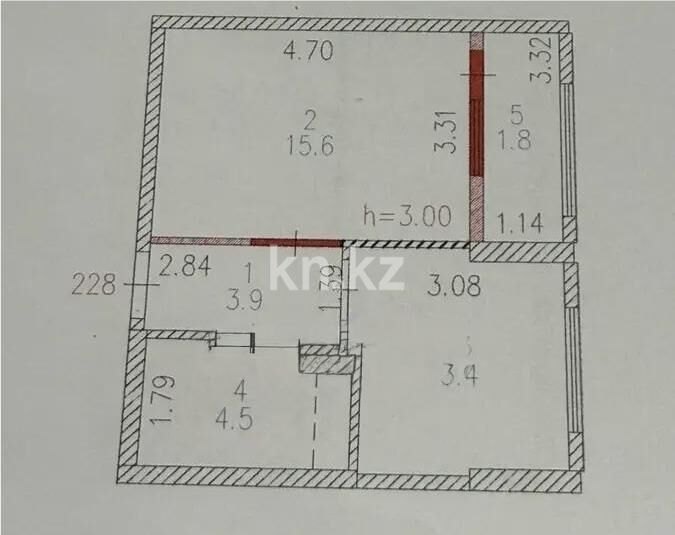 Продажа 2-комнатной квартиры, 38 м² - Продажа двухкомнатных квартир в р-не Нура Астаны - страница 40 фото 6 из 6