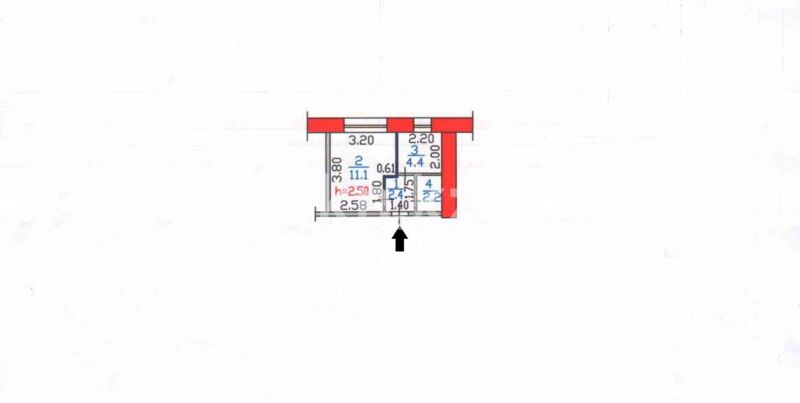 Продажа 1-комнатной квартиры, 20.1 м² - Продажа квартир в Казахстане - страница 151 фото 7 из 7