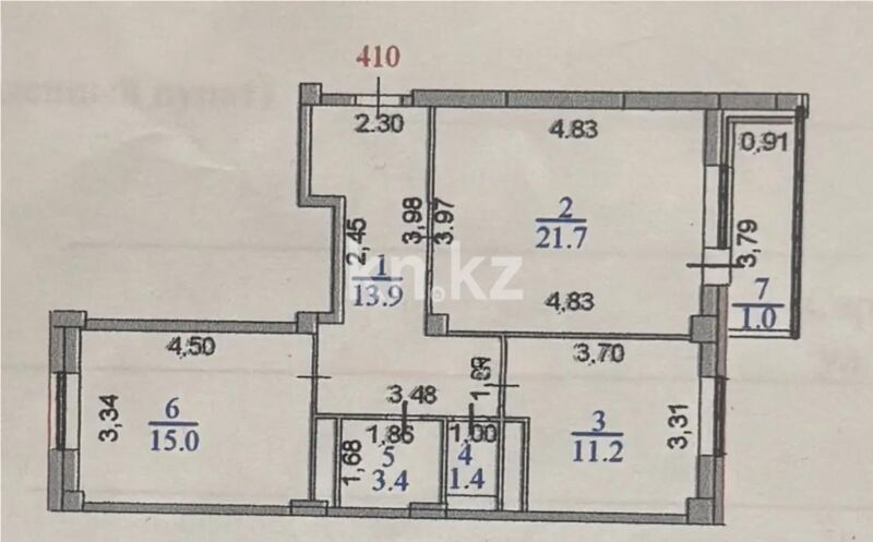 Продажа 2-комнатной квартиры, 67.6 м² - Продажа двухкомнатных квартир в р-не Есиль Астаны - страница 39 фото 8 из 8