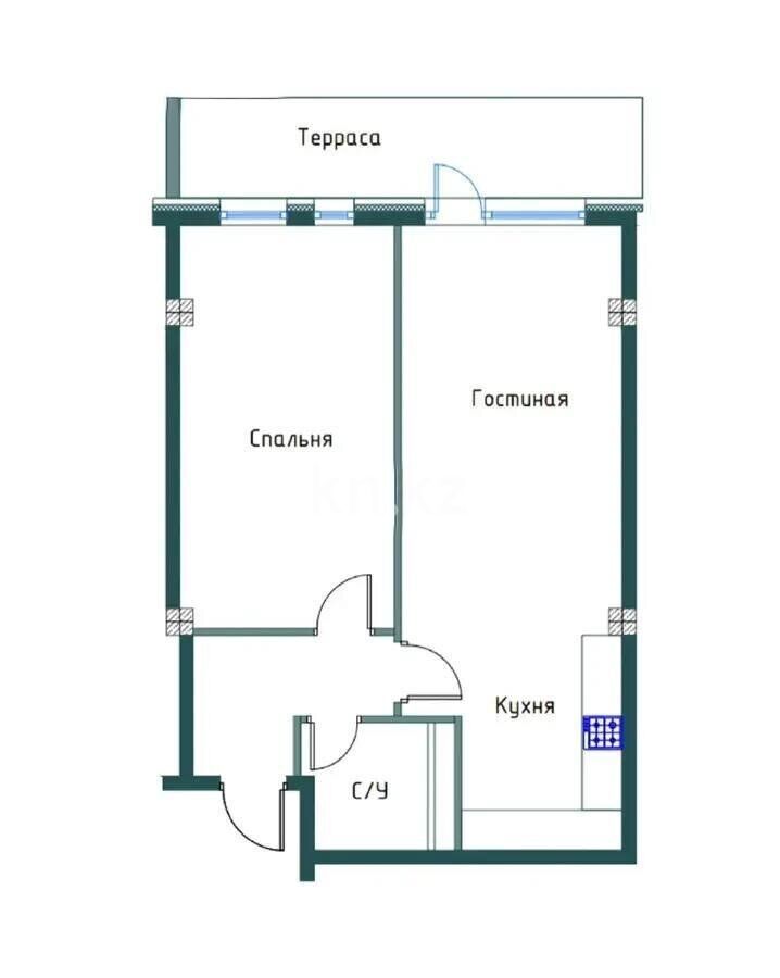 Продажа 2-комнатной квартиры, 70 м² - Продажа квартир в новостройках Алматы - страница 29 фото 1 из 1