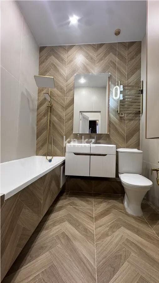 Продажа 2-комнатной квартиры, 58.6 м² - Продажа двухкомнатных квартир в монолитно-каркасном доме в Астане фото 3 из 4