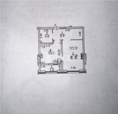 Продажа 1-комнатной квартиры, 44.2 м² - Продажа квартир в Алматы - страница 10 фото 1 из 1