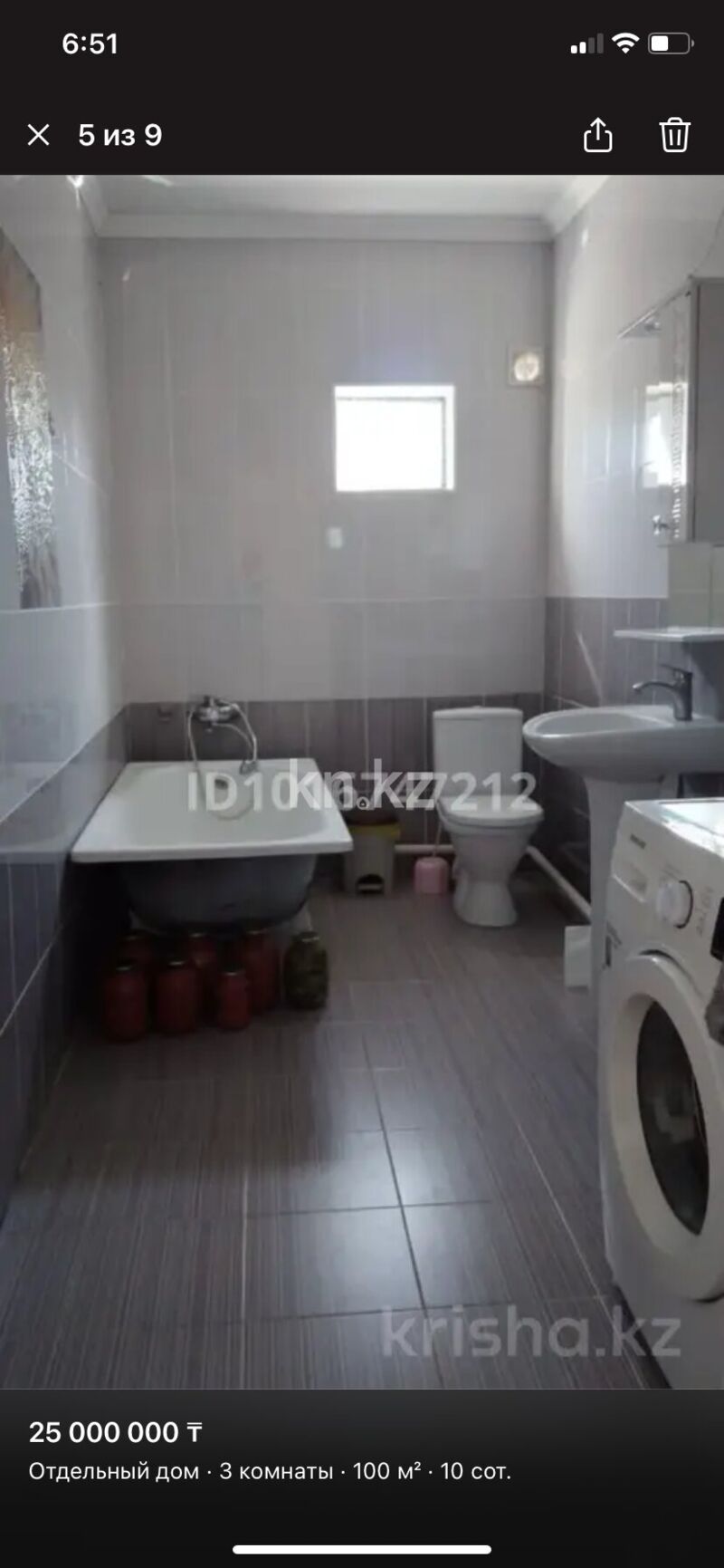 Продажа 3-комнатного дома, 100 м² - Продажа дач в Семее фото 5 из 9