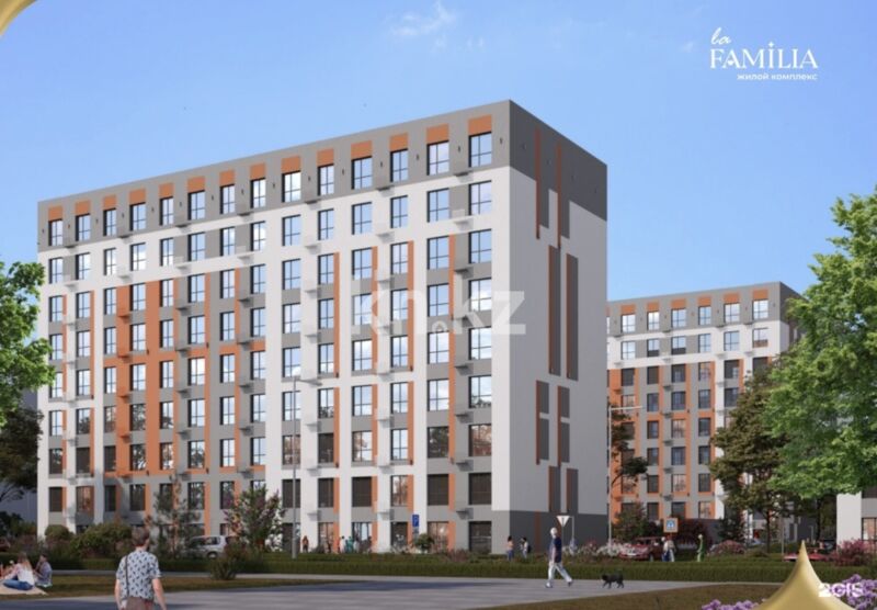 Продажа 2-комнатной квартиры, 37.44 м² - Продажа двухкомнатных квартир в кирпичном доме в Астане фото 1 из 4