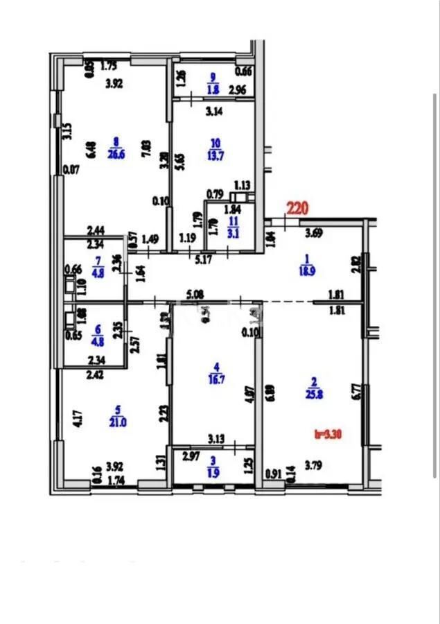 Продажа 4-комнатной квартиры, 140 м² - Продажа четырехкомнатных квартир от собственников в Алматы - страница 5 фото 4 из 4