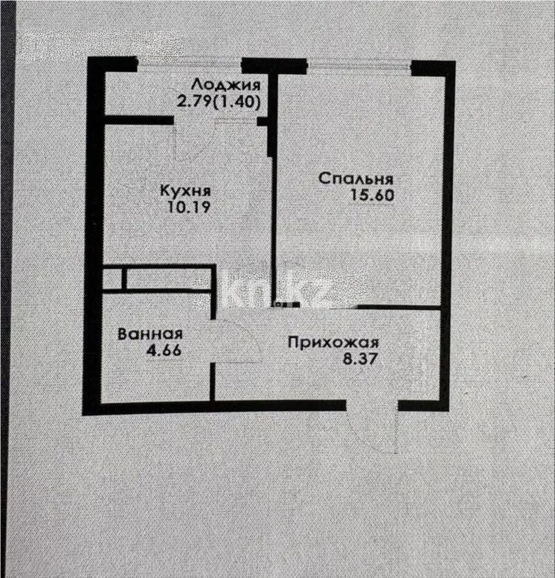 Продажа 1-комнатной квартиры, 40.22 м² - Продажа однокомнатных квартир в Алмалинском р-не Алматы - страница 13 фото 1 из 1