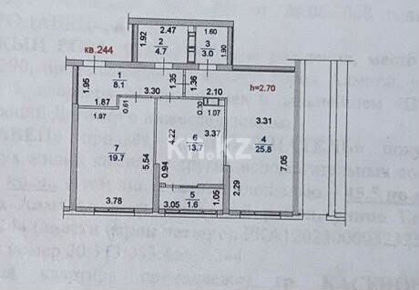 Продажа 2-комнатной квартиры, 77 м² - Продажа двухкомнатных квартир в монолитном доме в Алматы - страница 3 фото 1 из 11