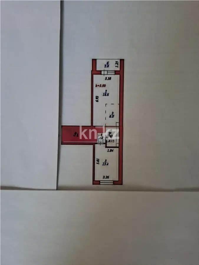 Продажа 2-комнатной квартиры, 55.9 м² - Продажа двухкомнатных квартир в кирпичном доме в Астане - страница 79 фото 1 из 1