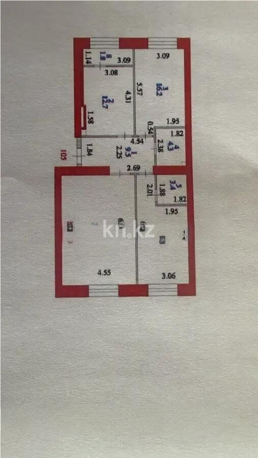 Продажа 3-комнатной квартиры, 96.8 м² - Продажа квартир в кирпичном доме в Казахстане - страница 2 фото 1 из 1